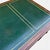 Vintage Sligh Solid Mahogany Queen Anne Writing Desk – Green Leather Top For Sale - Image 11 of 15
