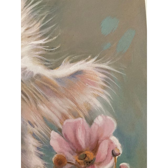 Paper 1980s Nancy Noel Print of Baby Llama. For Sale - Image 7 of 8