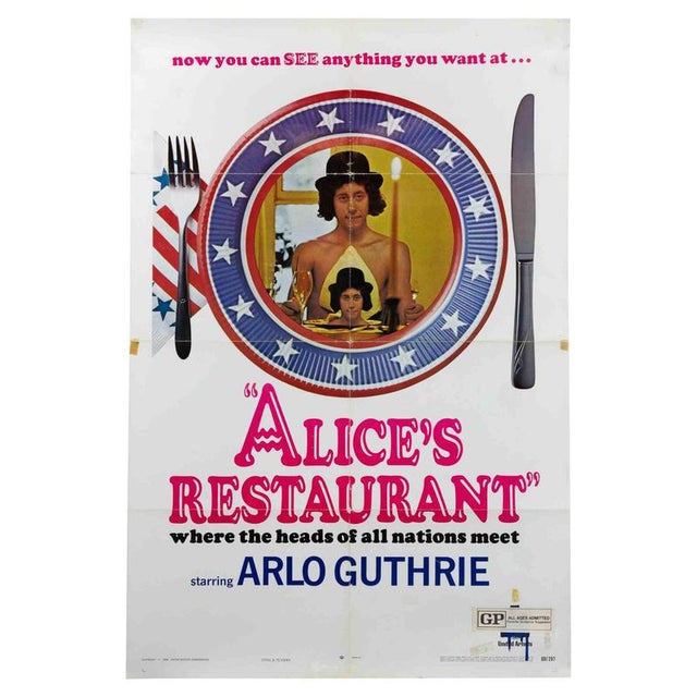 Alice’s Restaurant Poster, USA, 1969 For Sale - Image 6 of 6