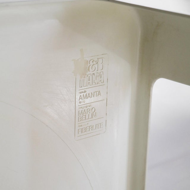 Amanta Large Plastic Coffee Table by Mario Bellini for B&c Italia - Space Age For Sale In Chicago - Image 6 of 14