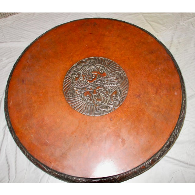 Asian Antique Liberty of London Arts and Crafts Coffee Table Circa 1915 For Sale - Image 3 of 18