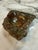 Hand-Carved Multicolor Marble Ashtray With Natural Raw Edge For Sale - Image 4 of 6