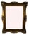 French Giltwood Frame with Ornate Floral Carvings, 1950s For Sale