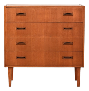 Scandinavian Teak Chest of Drawers, 1960s