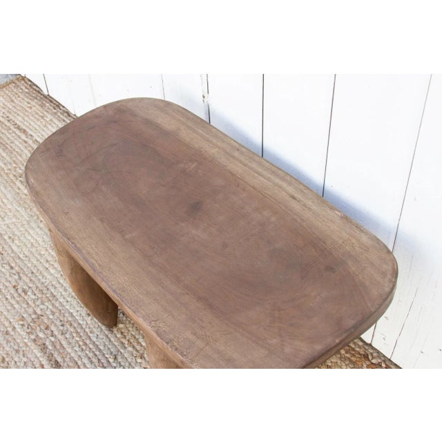 1950s Oxidized Brown African Senufo Stool For Sale - Image 5 of 8