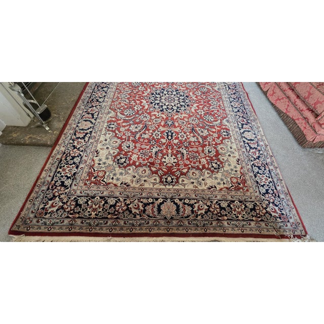 Large Rug in Wool, 1920s For Sale - Image 13 of 13