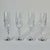 Mid-Century Modern Vintage Crystal Champagne Flutes from Bohemia, 1990s, Set of 4 For Sale - Image 3 of 14