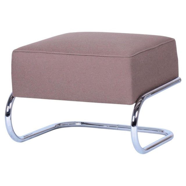 Bauhaus Stool in Chrome and Steel by Robert Slezák, Czech, 1930s For Sale - Image 10 of 10