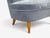 Blue Carl-Johan Boman, Finnish Modern, Settee, Velvet, Wood, Finland, 1950s For Sale - Image 8 of 10