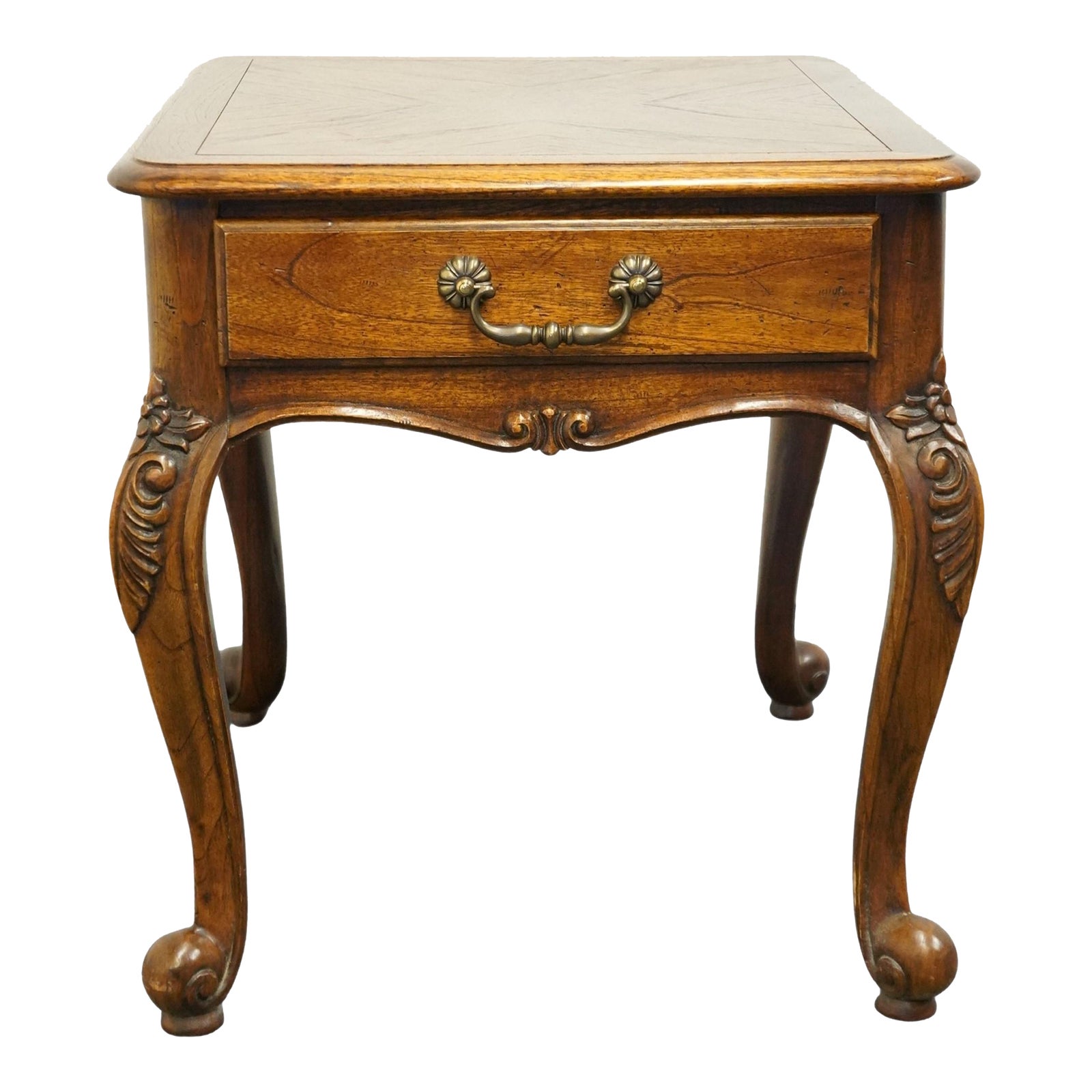 Hekman Furniture Country French Provincial Bookmatched Walnut 22x27