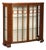 Art Deco Showcase in Mahogany Veneer For Sale