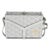 Silver Precious Metals Goyardine Canvas Minaudiere Trunk For Sale