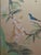 Wood 1885 Meiji-Era Japanese Kacho-E Silk Hanging Scroll: Bird & Gardenia Provenance For Sale - Image 7 of 9