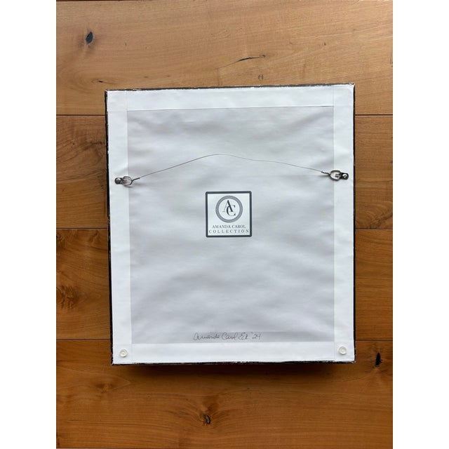 2024 Amanda Carol Collection Green Abstract Oil Painting in Fine French Antique Frame For Sale - Image 16 of 16