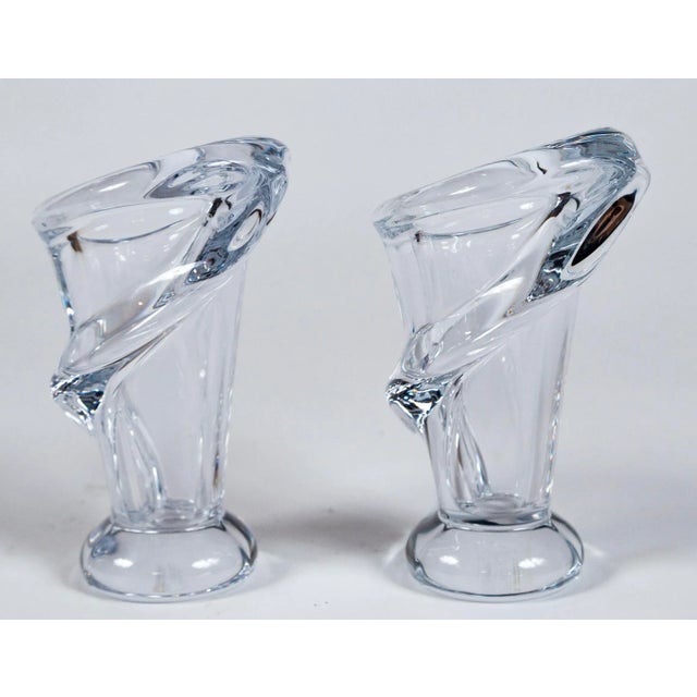 Glass Vases, Art Vannes, France, 1950's - a Pair For Sale - Image 11 of 11