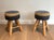 Pine Stools, French Work, Circa 1970 - a Pair For Sale - Image 12 of 12