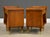 Kent Coffey 1960s Walnut Nightstands by Kent Coffey the Sharon - A Pair For Sale - Image 4 of 10