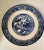 Chinoiserie Vintage Blue Willow Transferware Plates - 9 PCS For Sale - Image 3 of 6