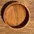 Contemporary Bowl in Teak, 1980s For Sale - Image 3 of 11