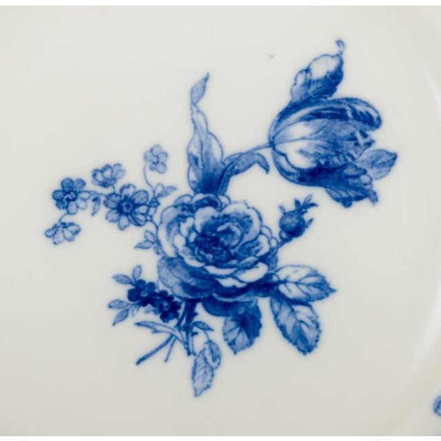 Vintage German Dinner Plates in Porcelain from Meissen, 1920s, Set of 4 For Sale - Image 6 of 8