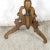 19th Century French Carved Oval Shaped Walnut Jardinière Planter on Tripod Stand For Sale - Image 9 of 12