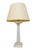Restoration Hardware Saxon 28” Solid Crystal Glass Table Lamp – Neoclassical Doric Column, Original Shade A striking and...