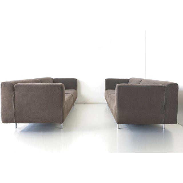Met 250 4-Seater Sofas by Piero Lissoni for Cassina, Italy, 2005, Set of 2 For Sale - Image 13 of 17
