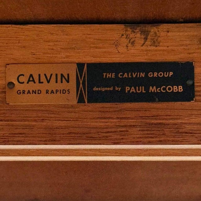 Ebonized Mahogany Extension Dining Table by Paul McCobb for Calvin Furniture For Sale - Image 10 of 10