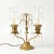 Antique French Girandole Waterfall Crystal Table Lamp For Sale - Image 4 of 10