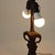 Glass Antique Bradley & Hubbard School 6 Panel Slag Glass Lamp C1920 For Sale - Image 7 of 11