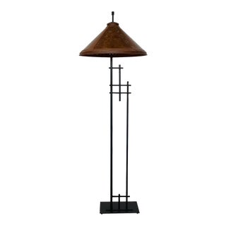 Vintage Arts & Crafts Floor Lamp For Sale