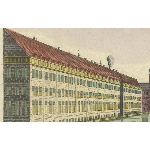 Rondel, Optica View Amsterdam Amstel River, 1770, Paper For Sale - Image 6 of 10