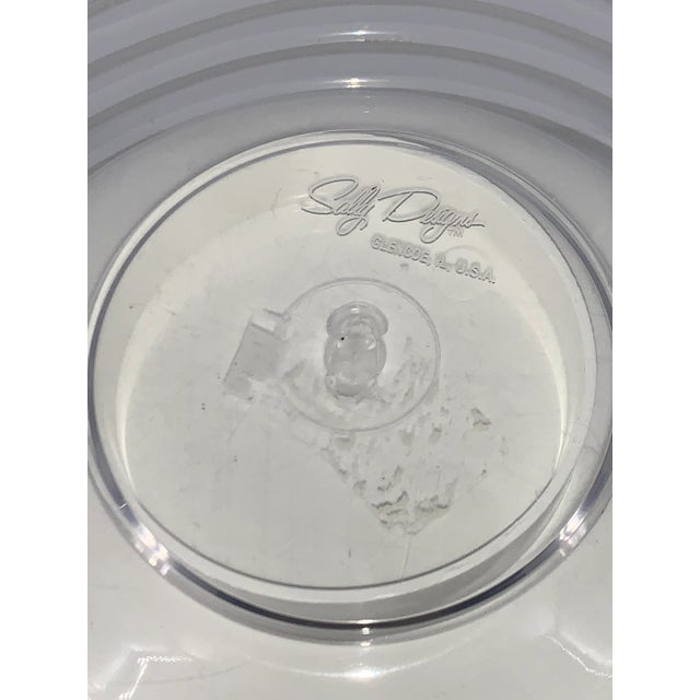 Plastic Vintage Lucite and White Abs Ice Bucket by Sally Designs, Circa 1970s For Sale - Image 7 of 7