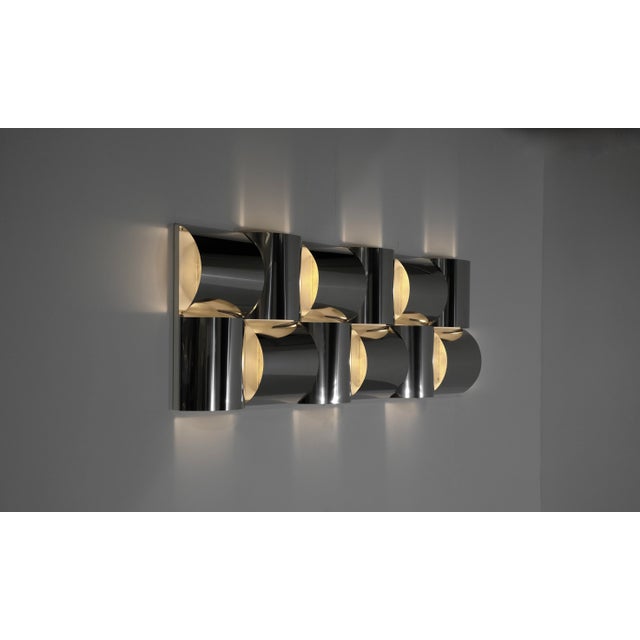 Stainless Steel and Metal Wall Light, 2010s For Sale - Image 18 of 18