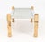 Contemporary Charpai Woven and Wood Bench For Sale In New York - Image 6 of 6