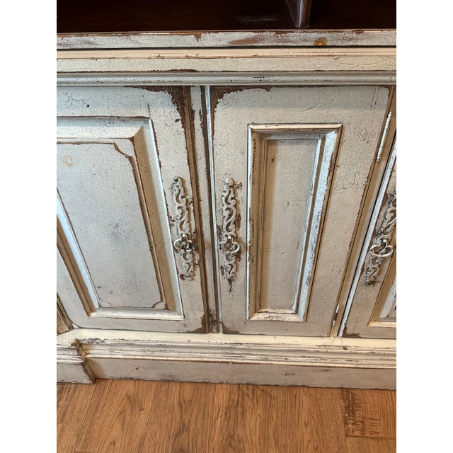 Antique White Habersham Monet St Remy Bookcase For Sale - Image 8 of 12