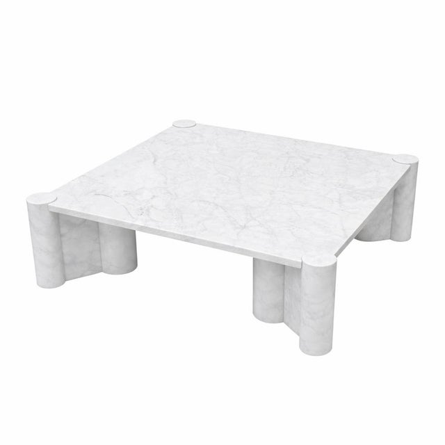 Gae Aulenti Jumbo Marble Coffee Table attributed to Gae Aulenti for Knoll, 1960s For Sale - Image 4 of 10