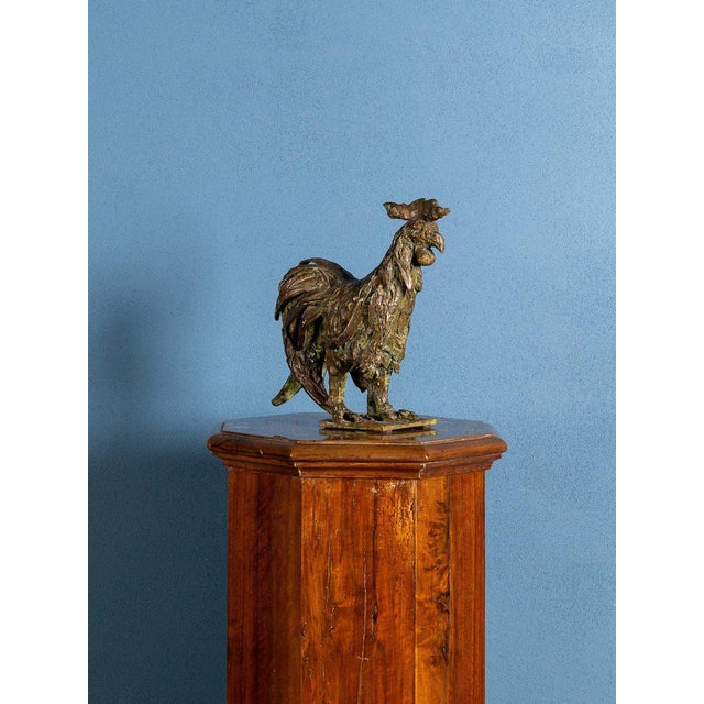 Unknown, Rooster, 1979, Bronze For Sale - Image 6 of 7
