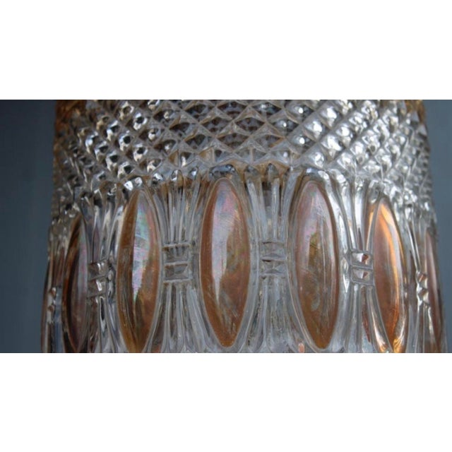 Mid-Century Modern 1950s Mid-Century Modern Stunning Vistosi 1950s Murano Glass Pendant Chandelier For Sale - Image 3 of 10