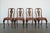 Brown Vintage Drexel Heritage Chinoiserie Dining Chairs (Set of 8) For Sale - Image 8 of 17