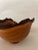 Hand Turned Butternut Walnut & Live Edge Bowl For Sale - Image 4 of 9
