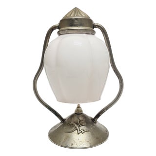 Art Deco Bedside Lamp, Poland, 1950s For Sale