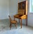 Slim Profile 1970s Shaker Style Pine Desk and Hutch + Glass Doors, 2 Pieces For Sale - Image 4 of 14
