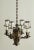 Arts & Crafts Antique Arts and Crafts 4 Light Chandelier For Sale - Image 3 of 13
