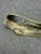 Art Deco Gold Leather Supra Belt For Sale - Image 3 of 5