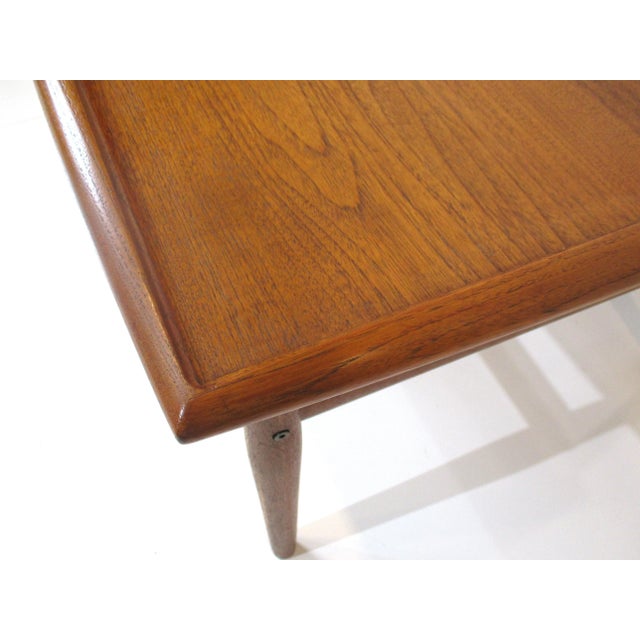 Danish Teak Coffee Table by Grete Jalk For Sale - Image 9 of 11