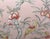 Custom-tailored pillow by Mike Seratt of The Prized Pig in Thibaut's "Giselle" botanical, bird, and butterfly linen print...