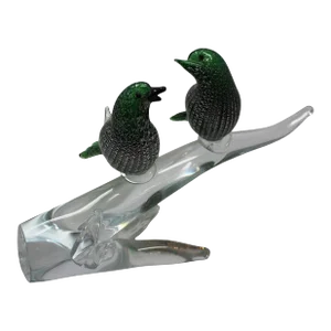 Murano Luxury Glass (Mgl) - Two Birds on a Branch