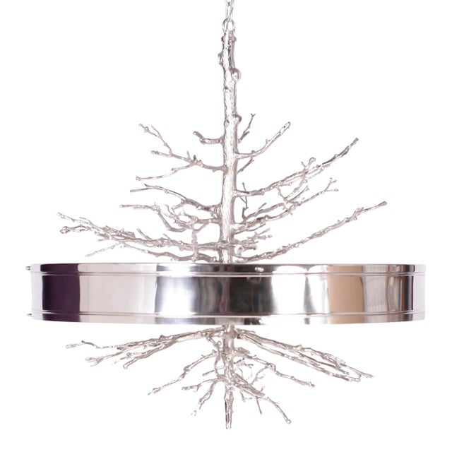 Faux Coral Modern Chandelier For Sale