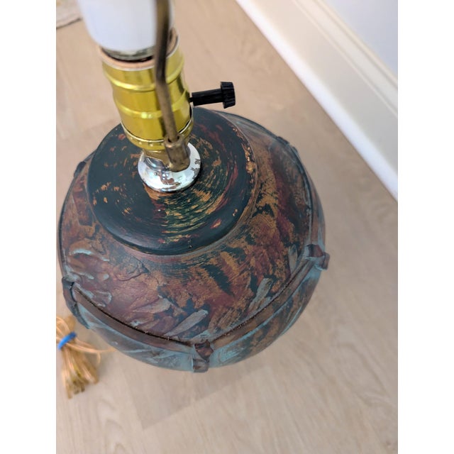 1990s Postmodern Ceramic Lamp Brutalist Style by Elite Lighting For Sale - Image 12 of 13